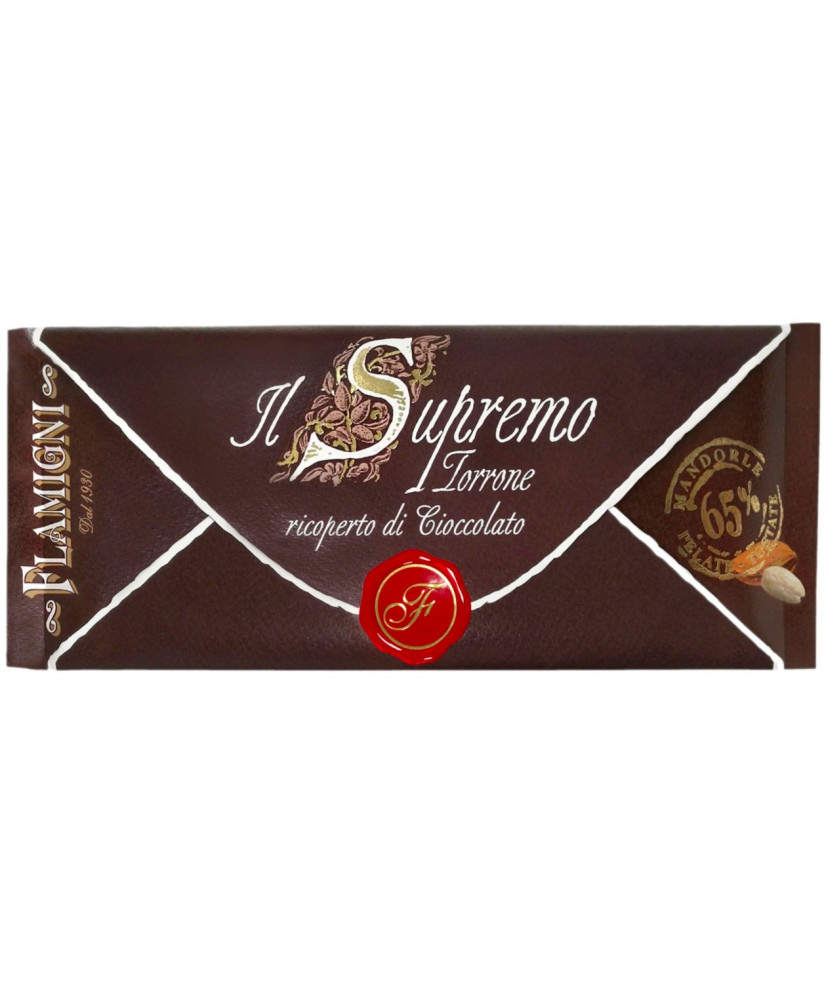 Flamigni - Torrone Friabile alla mandorla e caramello - Il Supremo - 150g