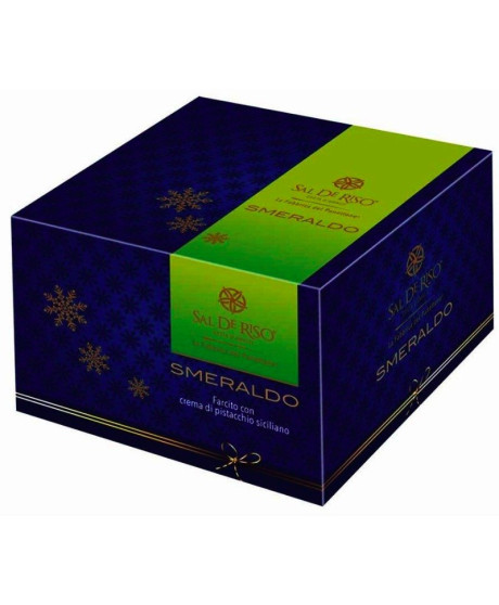 Sal de Riso - Smeraldo - Cream Pistachio Christmas Cake - 1000g