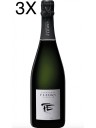 (3 BOTTLES) Fleury - Fleur de L'Europe - Brut Nature - Champagne Biodynamic - 75cl