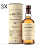 (3 BOTTLES) The Balvenie - Scotland Single Malt Whisky - Doublewood - 12 years - 70cl