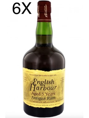 (3 BOTTLES) English Harbour - Antigua Rum - 5 Years Old - 70cl