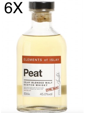 (3 BOTTIGLIE) Elements of Islay - Peat Pure - Blended Scotch Whisky - 50cl