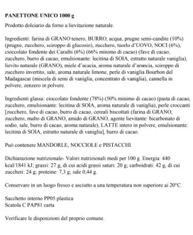 Rinaldini -  Panettone Unico - 1000g