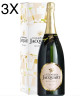 (3 BOTTLES) Jacquart - Brut Mosaique - Champagne - 75cl 