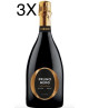 (3 BOTTLES) Cleto Chiarli - Pruno Nero Dry - Lambrusco di Modena DOC Spumante - 75cl