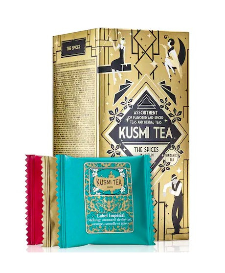 Kusmi Tea - Tsarevna bio Black tea, Christmas spices - 20 filters - 40g Kusmi Tea - Tsarevna bio Black tea, Christmas spices - 20 filters - 40g