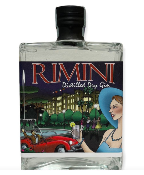 Distilleria Quaglia - Gin Rimini - Distilled Dry Gin - Corso101 - 70cl