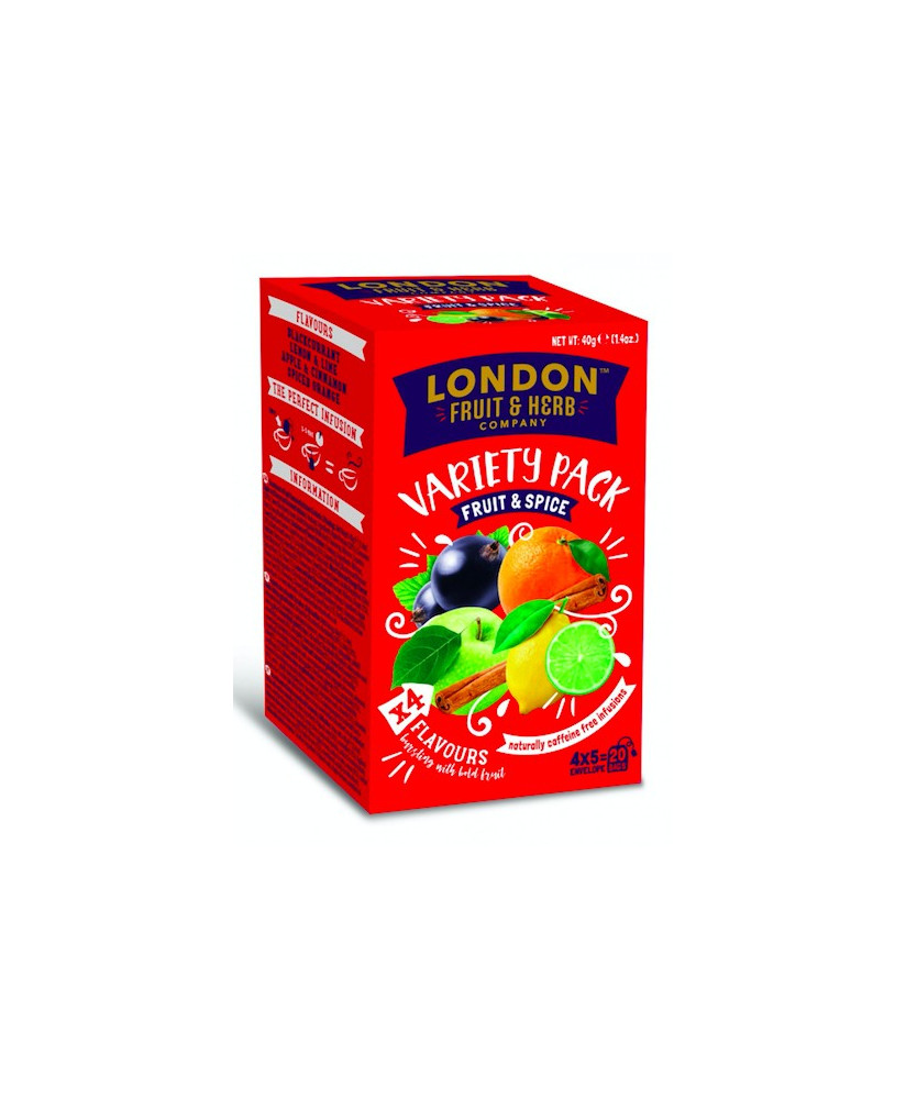 London Fruit & Herb - Mix Fruit and Spices - 20 Sachets