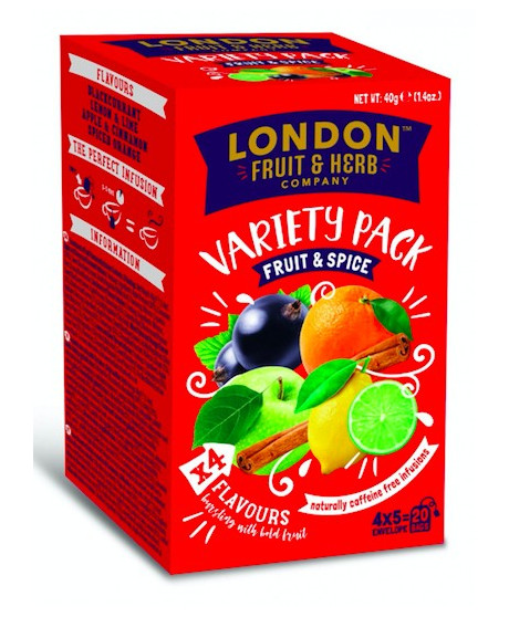 London Fruit & Herb - Mix Fruit and Spices - 20 Sachets