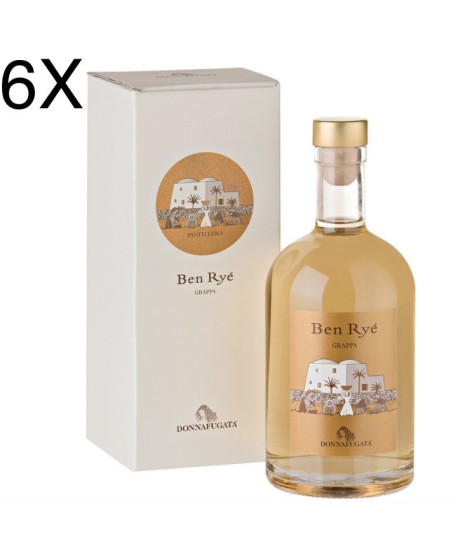 (3 BOTTIGLIE) Donnafugata - Grappa Ben Rye - Astucciato - 50cl (3 BOTTIGLIE) Donnafugata - Grappa Ben Rye - Astucciato - 50cl