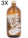 (3 BOTTLES) Roby Marton - Big Gino - Italian Dry Gin - 100cl - 1 Litro