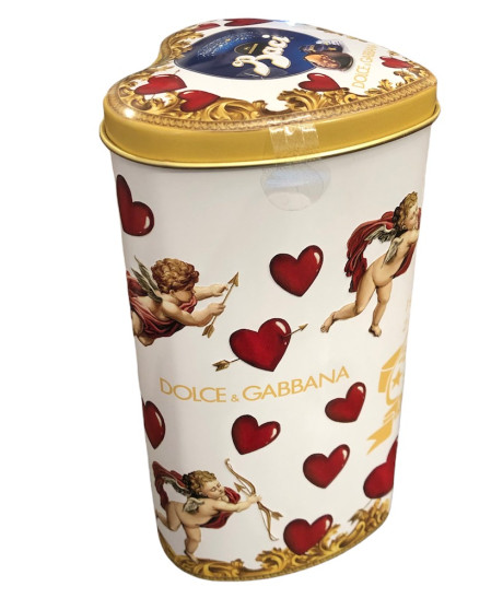 Baci Perugina scatola metallo Dolce & Gabbana Cupido online | corso101 Baci Perugina scatola metallo Dolce & Gabbana Cupido online | corso101