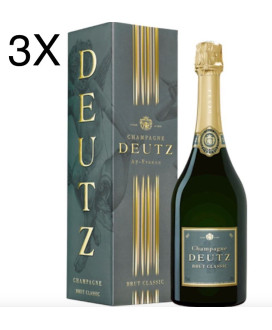 Vendita online Champagne Deutz astucciato, prodotto di qualità. Shop online Deutz Classic Brut Coffret, perlage fine e persisten