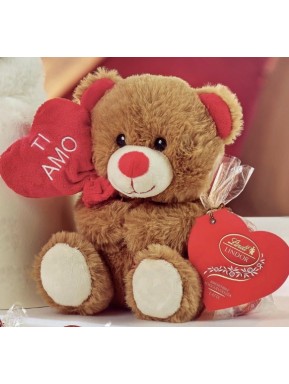 Vendita online peluches regalo San Valentino cioccolatini Lindor