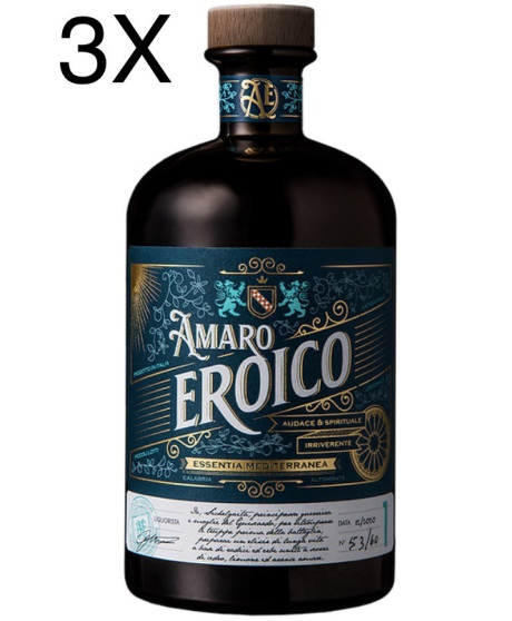 (3 BOTTIGLIE) Essentia Mediterranea - Amaro Eroico - 70cl