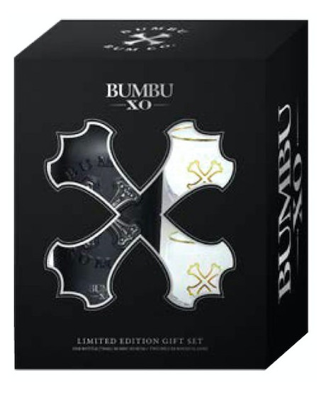 Bumbu Rum - XO - BOX con 2 bicchieri - 70cl