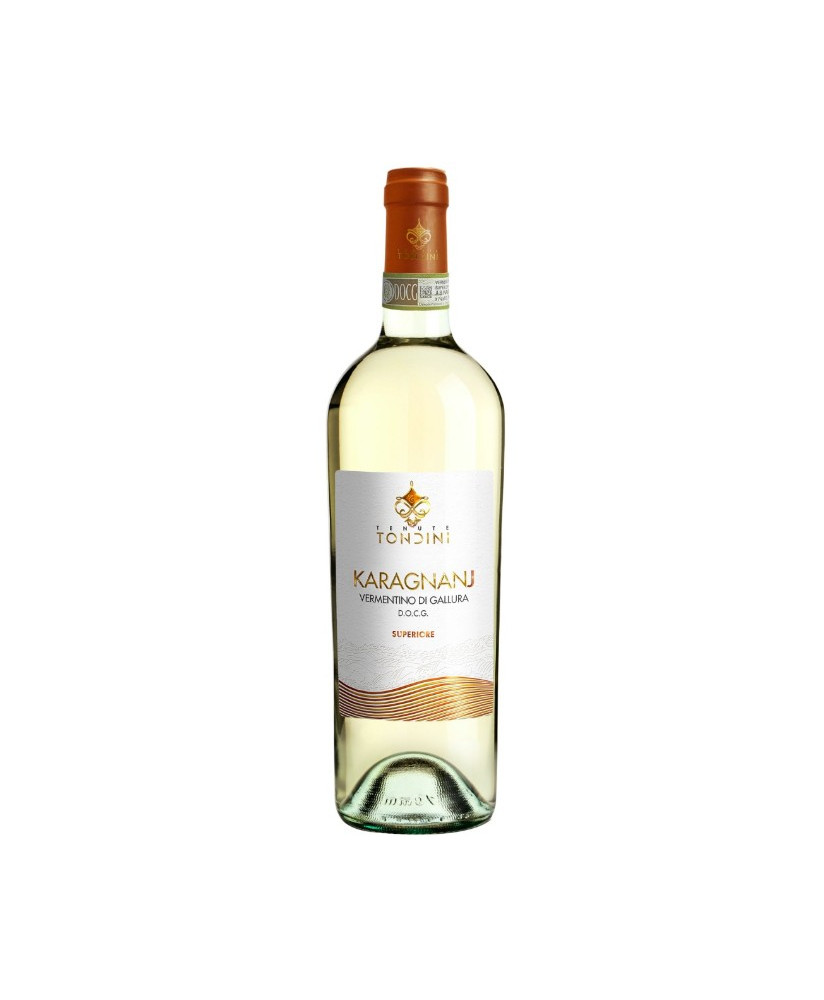 Karagnanj Vermentino di Gallura Docg Superiore Cantina Tondini - Sales prices Sardinian white wine - Shop price