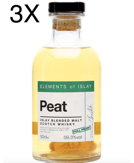 Elements of Islay - Peat Pure - Full Poof - Blended Scotch Whisky - 50cl Elements of Islay - Peat Pure - Full Poof - Blended Scotch Whisky - 50cl