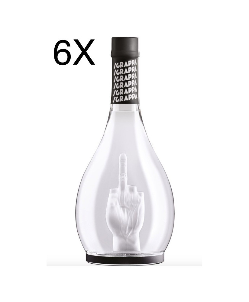 (3 BOTTLES) Sgrappa - Grappa Bianca di Maurizio Cattelan - 70cl