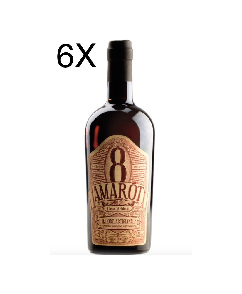 (3 BOTTLES) Distilleria Quaglia - Amarot - Amaro al Chinotto - 70cl