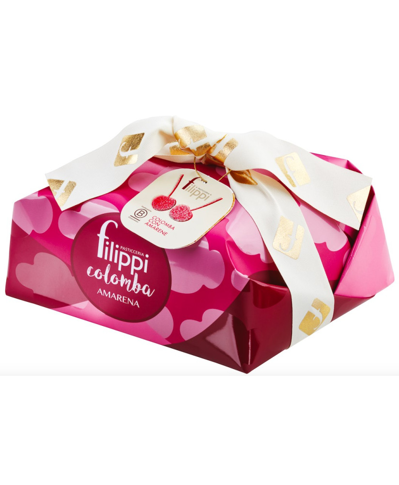 Buy online Filippi Pastry Shop, Italian Easter Cake with candied fruit, chocolate, cherry. Sale online homemade colomba