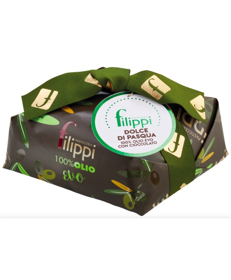 FILIPPI - DOLCE DI PASQUA ALL' OLIO EXTRA VERGINE DI OLIVA CON CIOCCOLATO - 1000g