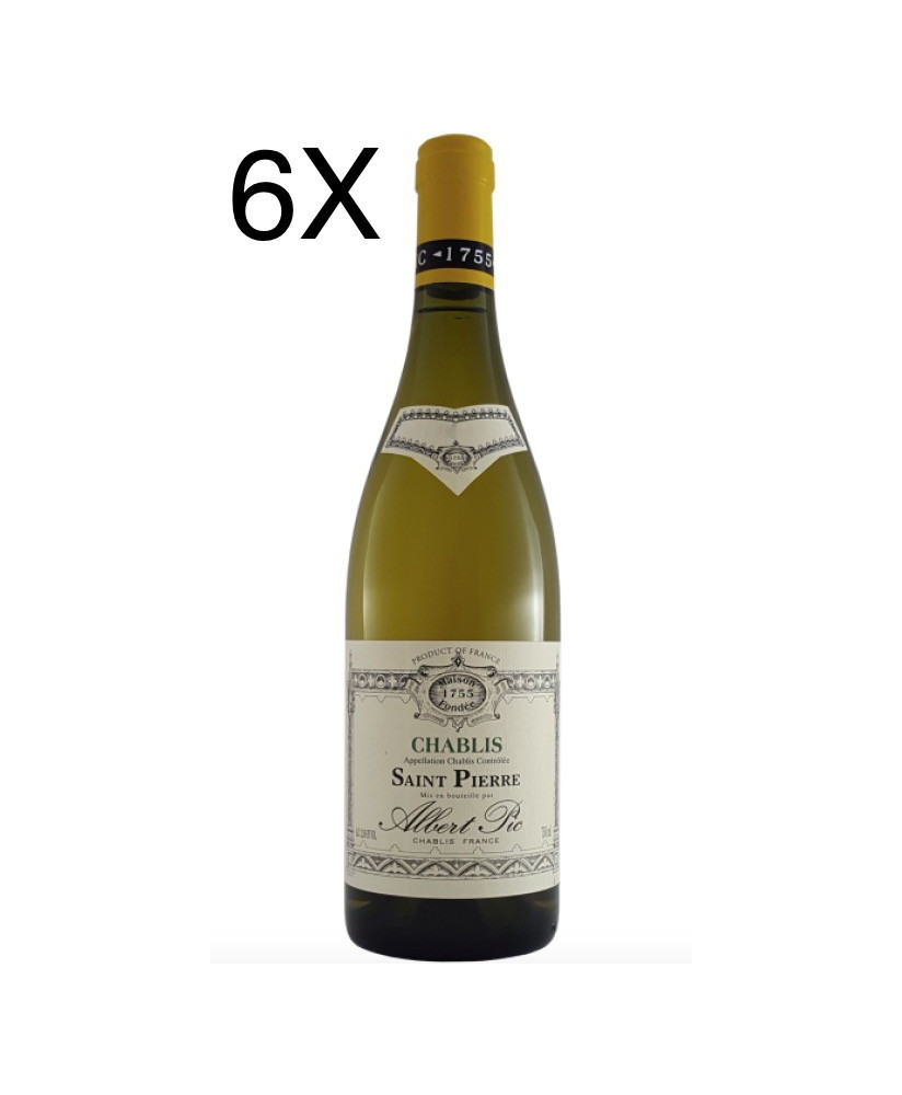 (3 BOTTLES) Albert Pic - Chablis 2020 - Saint Pierre - 75cl