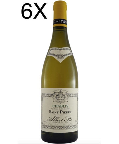 (3 BOTTIGLIE) Albert Pic - Chablis 2020 - Saint Pierre - 75cl