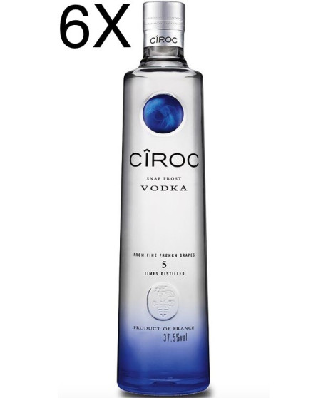 (3 BOTTLES) Ciroc - French Vodka - 70cl (3 BOTTLES) Ciroc - French Vodka - 70cl