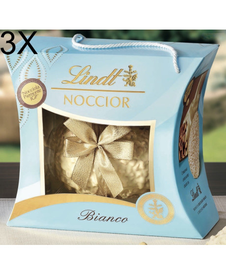 (3 Eggs x 610g) Lindt - Noccior White 