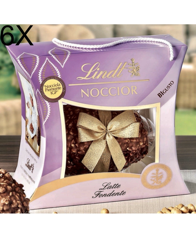 Vendita online Uova di Pasqua, Noccior Bigusto Lindt & Sprüngli, al Latte e fondente con Nocciole Piemonte Intere (SCONTO 10%).