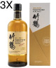 (3 BOTTIGLIE) Nikka - Taketsuru - Pure Malt Whisky - No Age - Astucciato - 70cl