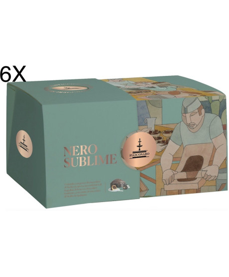 (6 COLOMBE X 1000g) FIASCONARO - COLOMBA NERO SUBLIME (6 COLOMBE X 1000g) FIASCONARO - COLOMBA NERO SUBLIME