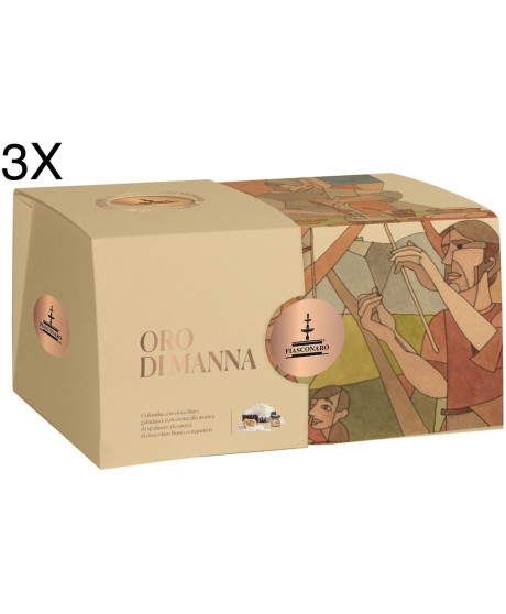 (3 COLOMBE X 1000g) FIASCONARO - ORO DI MANNA (3 COLOMBE X 1000g) FIASCONARO - ORO DI MANNA