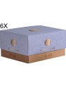 (6 EASTER CAKES X 1000g) FIASCONARO - MARRON NOIR