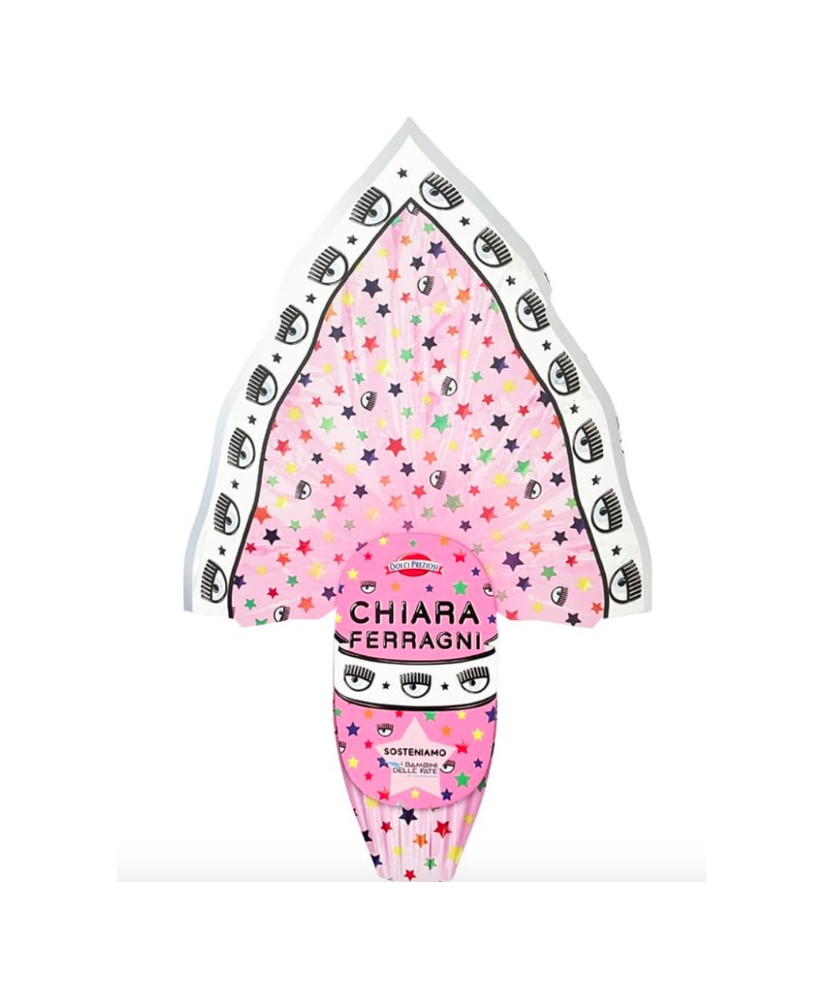 Dolci Preziosi - Chiara Ferragni - Uovo di Pasqua - Cioccolato al Latte - 280g