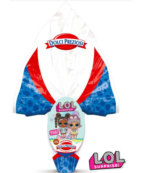 Dolci Preziosi - LOL - Uovo di Pasqua - Cioccolato al Latte - 280g