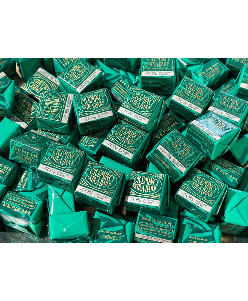 Venchi - Cremino Fondente - 70% in meno di zuccheri - 500g