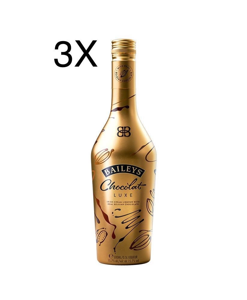 (3 BOTTLES) Baileys - Chocolat Luxe - 50cl