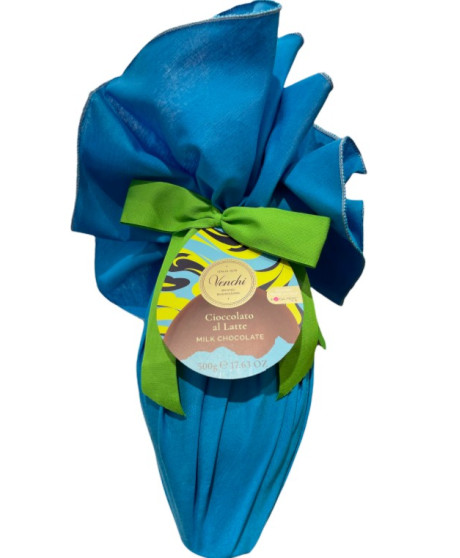 Venchi - Fashion Collection - Milk egg wrapped in blue cloth - 500g