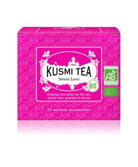 Vendita online sweet love Kusmi Tea in filtri. Tè Francese di qualità. Shop on-line