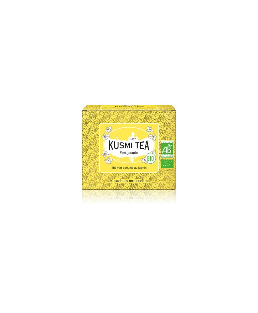 Shop online Jasmine Green Tea Kusmi Tea in sachets. Tea French purifying quality teas. shop Kusmi