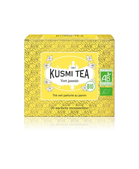 Shop online Jasmine Green Tea Kusmi Tea in sachets. Tea French purifying quality teas. shop Kusmi