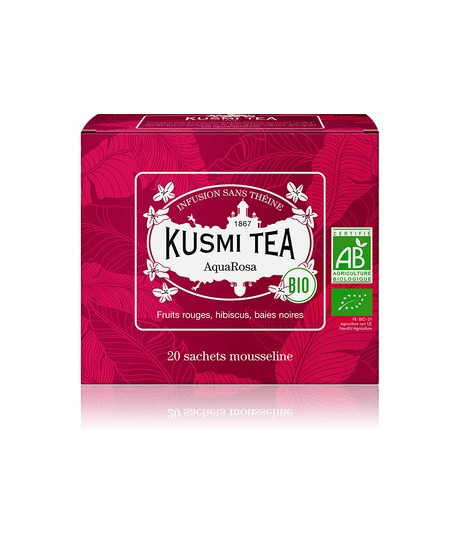 Kusmi Tea - AquaRosa - Bio - 20 Filtri - 40g