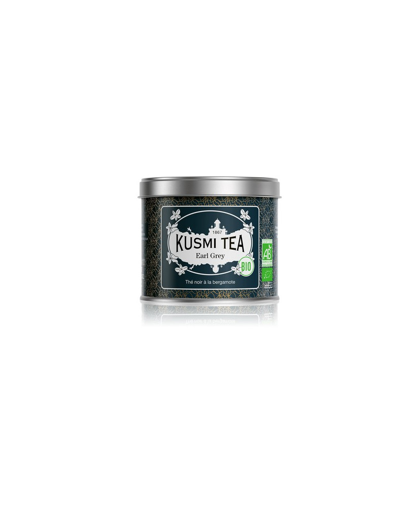 Kusmi Tea Vendita online Té nero earl grey in foglie sfuso in scatola di metallo. The di qualità sfuso. Kusmi Tea