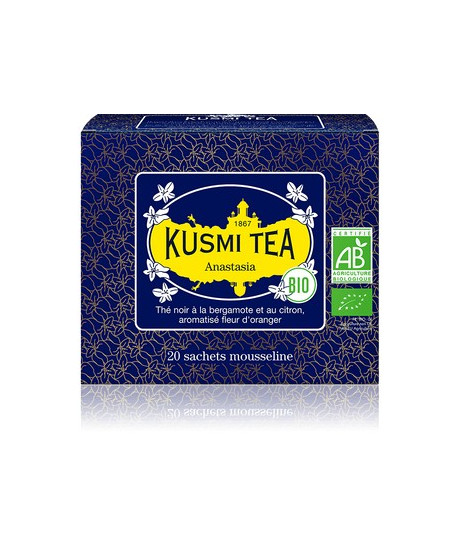 Shop online Anastasia Earl Grey Kusmi Tea in sachets. Tea French purifying quality teas. shop Kusmi Shop online Anastasia Earl Grey Kusmi Tea in sachets. Tea French purifying quality teas. shop Kusmi