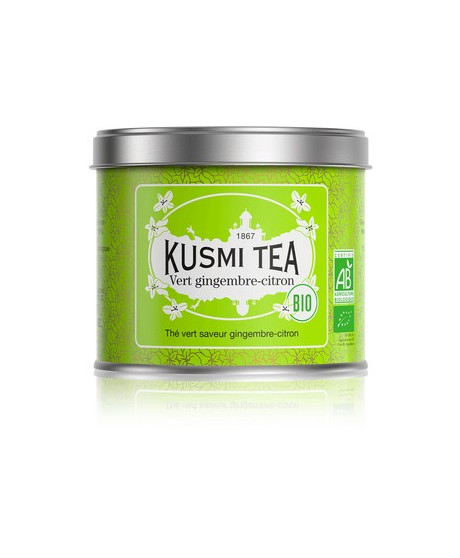 Kusmi Tea - Tè Verde Limone e Zenzero - Bio - Sfuso - 100g