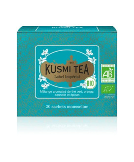 Kusmi Tea Vendita online Té verde Imperial Label in foglie sfuso in scatola di metallo. The di qualità sfuso. Kusmi Tea