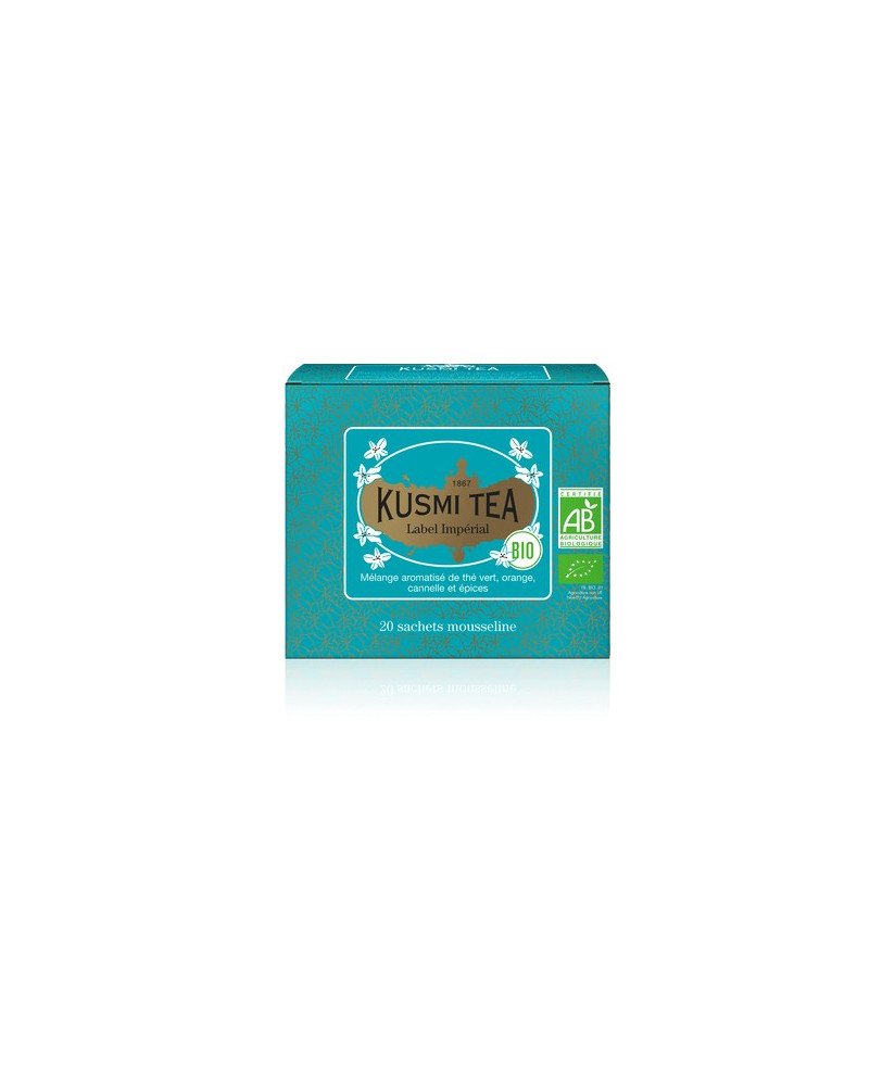 Kusmi Tea Vendita online Té verde Imperial Label in foglie sfuso in scatola di metallo. The di qualità sfuso. Kusmi Tea