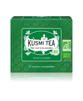 Kusmi Tea - Tè Verde alla Menta - Bio - 20 Filtri - 40g